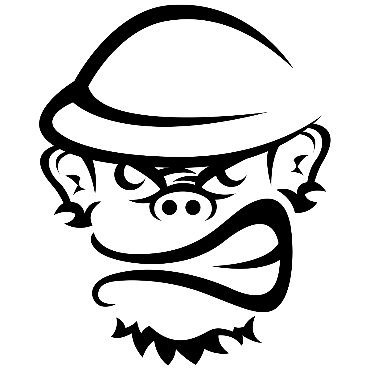 Starlingear Bead: Frankenchimp Halloween 2023 Limited - Cobalt