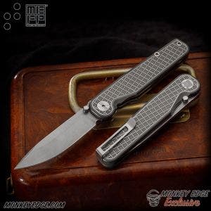 Tactile Knife Co: Rockwall Folder - Darkwash Monkey Edge FRAG Pattern